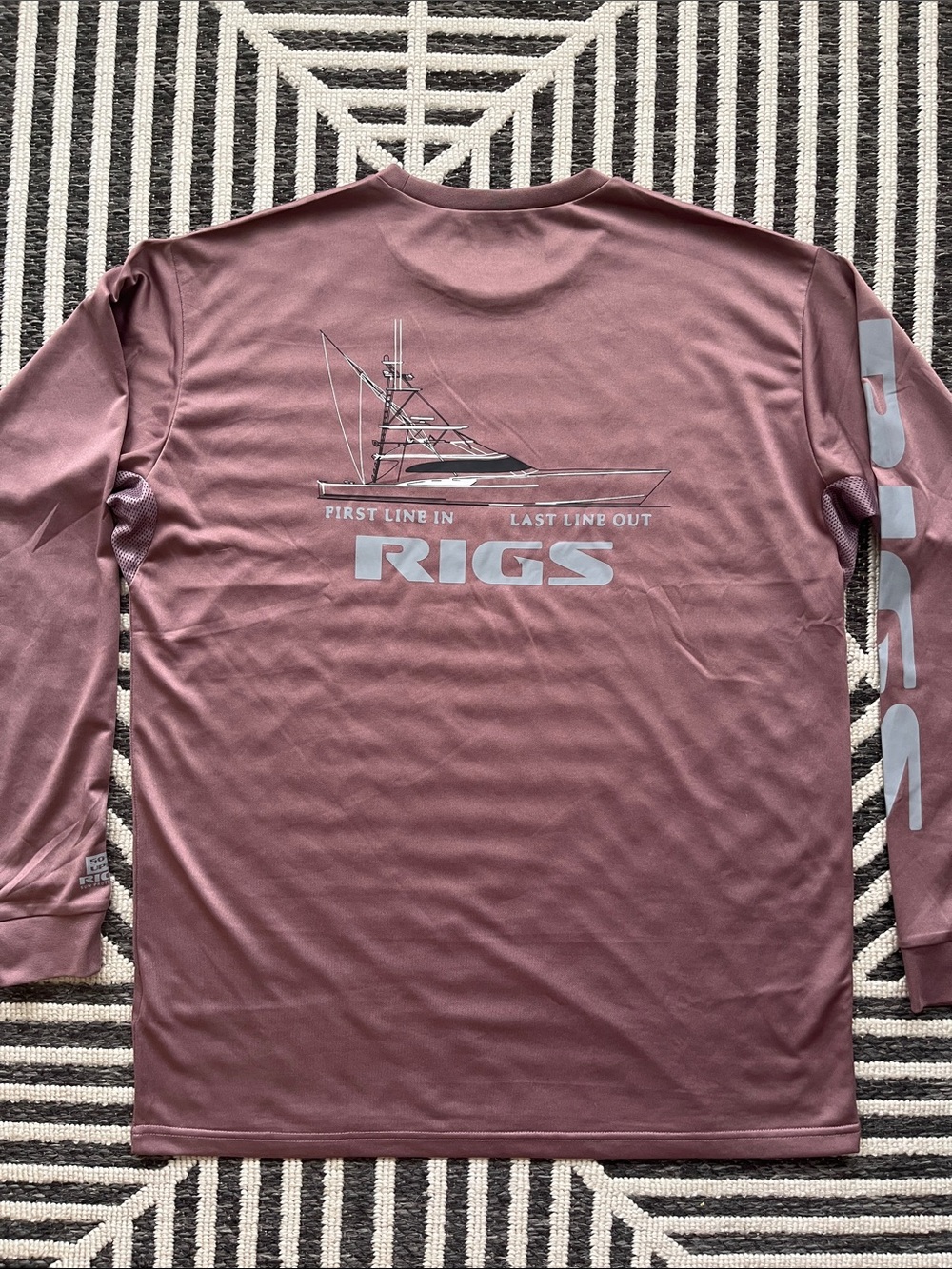 Rigs Fish 🎣 & Yacht 🛥️ SunProtection Lightweight Shirt